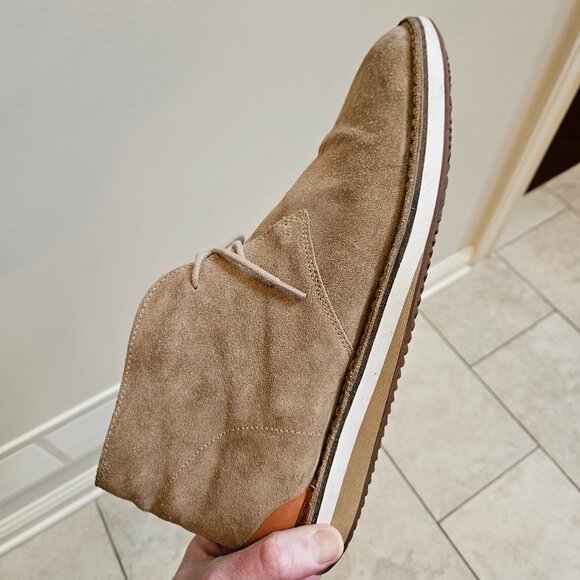 Greats Men's Suede Chukka Boots, Tan, Sz 13 - Picture 12 of 16